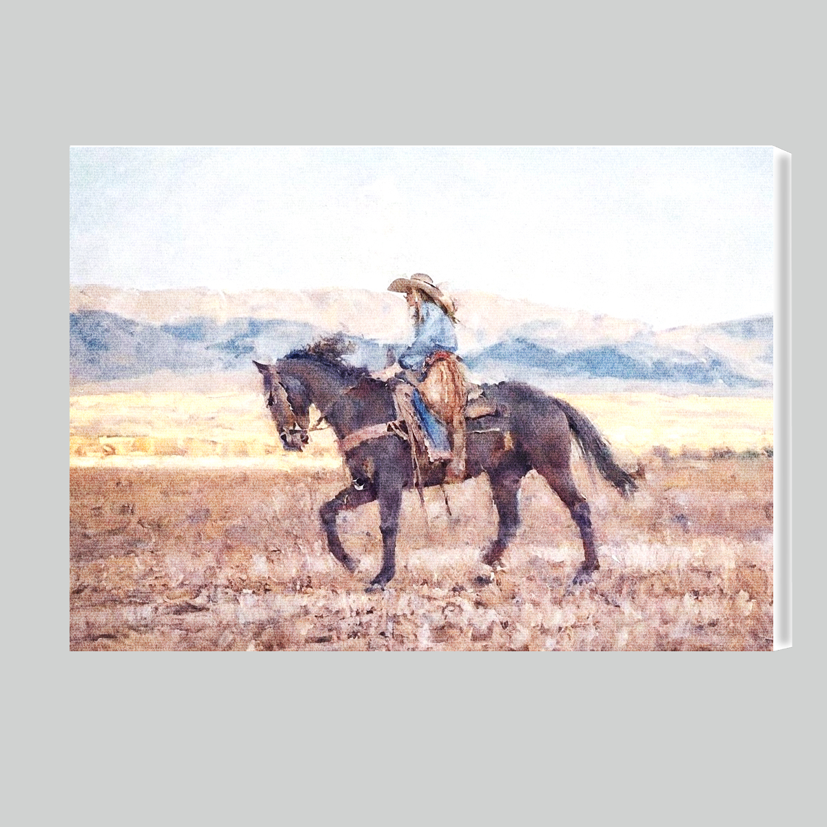 Personalized Horse Oil Painting Portrait | Original Handcrafted Equestrian Art