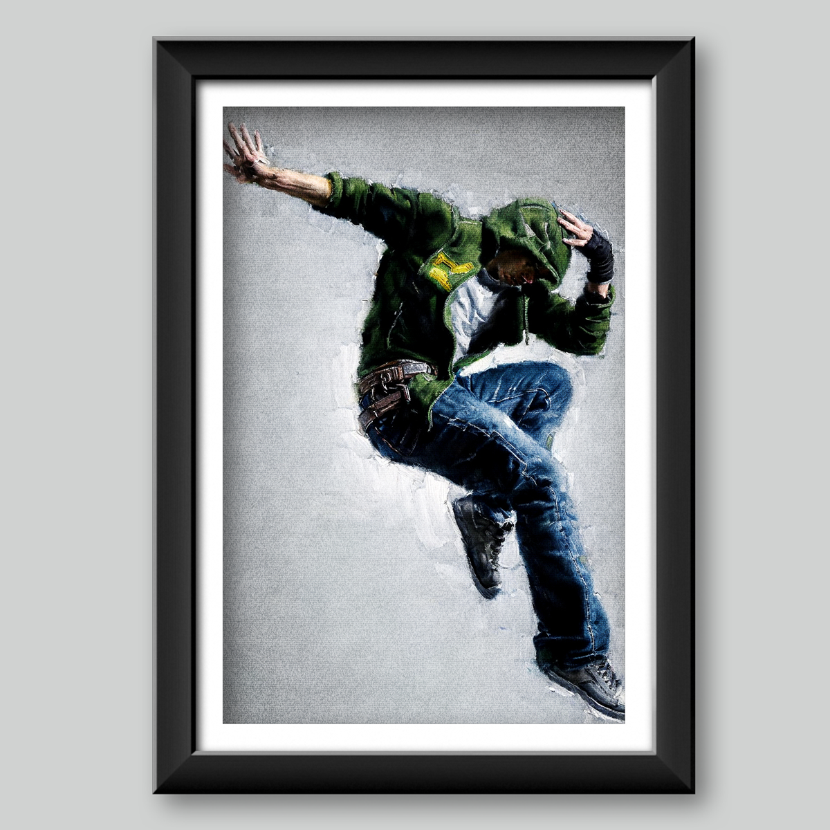 Personalized Handcrafted Oil Painting People's Portrait - Custom Art from Your Picture