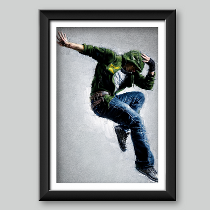Personalized Handcrafted Oil Painting People's Portrait - Custom Art from Your Picture