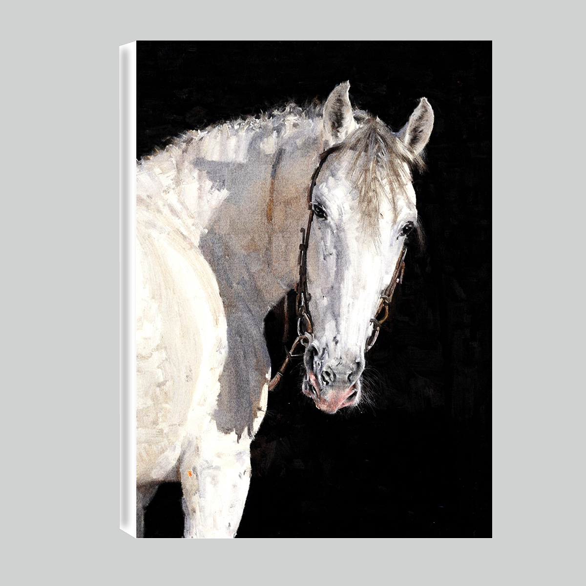 Personalized Horse Oil Painting Portrait | Original Handcrafted Equestrian Art