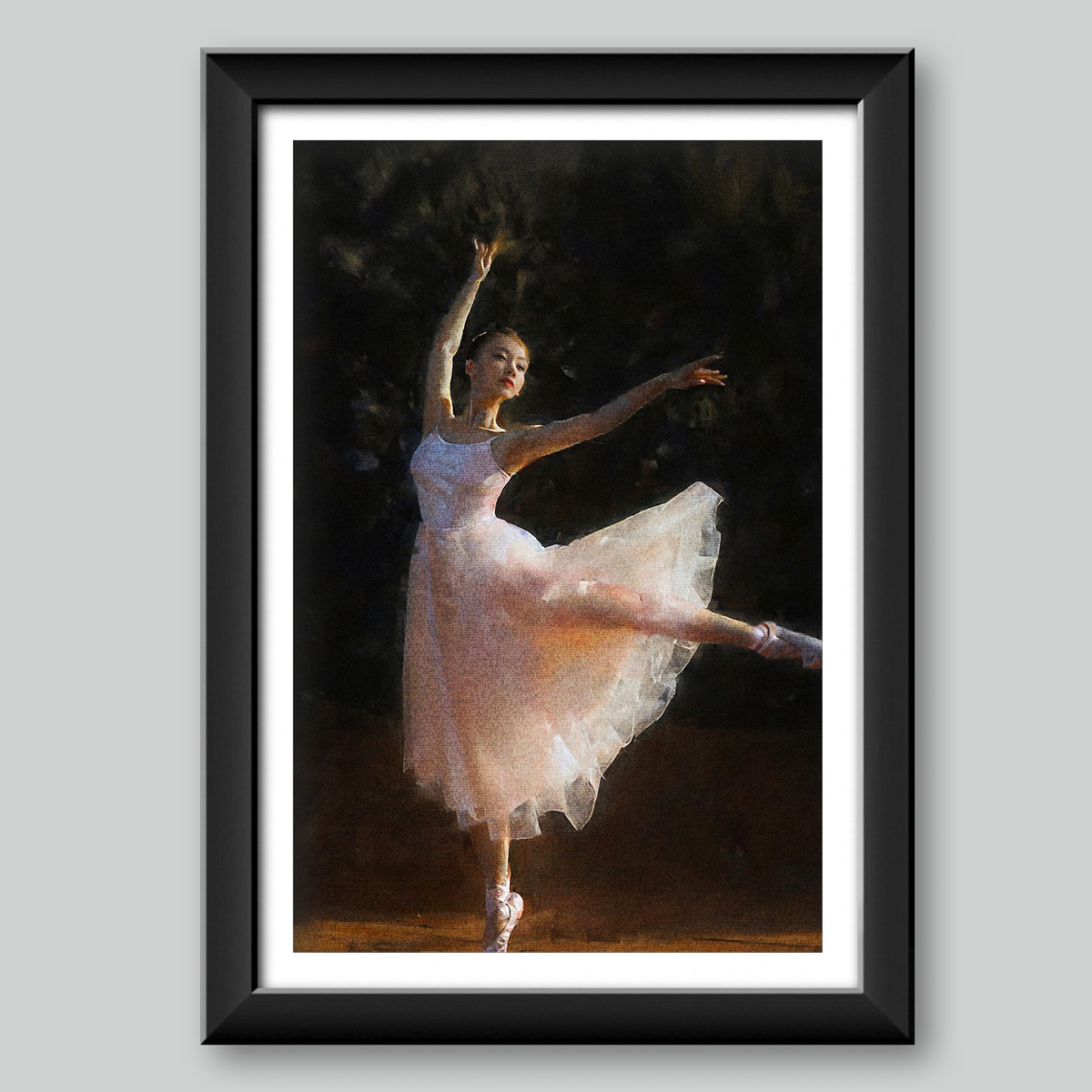 Personalized Handcrafted Oil Painting People's Portrait - Custom Art from Your Picture