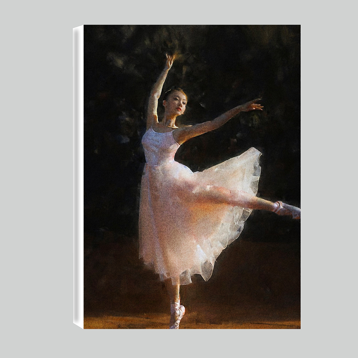 Personalized Handcrafted Oil Painting People's Portrait - Custom Art from Your Picture